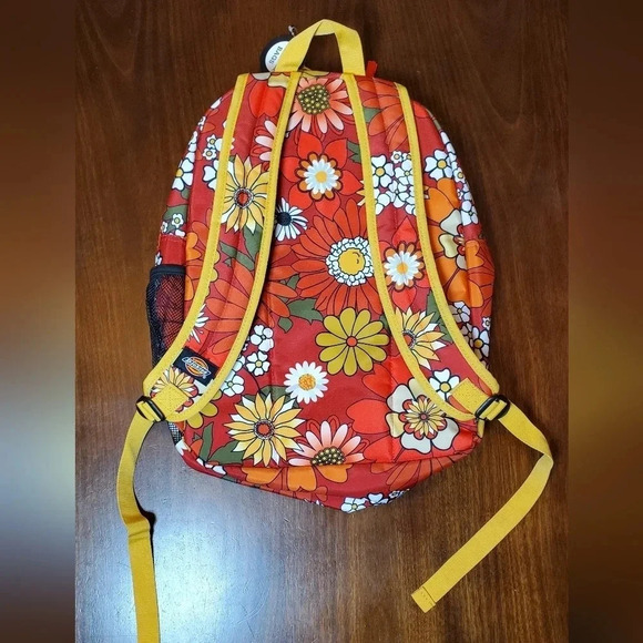 Dickies Floral Print Student‎ Backpack NWOT - Picture 6 of 6